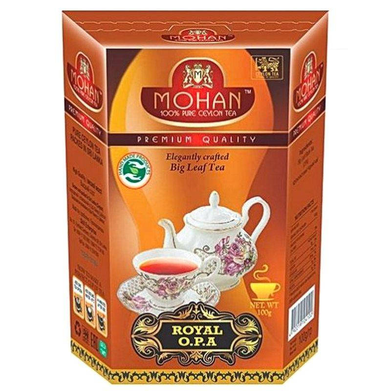 

Крупнолистовой черный чай Royal OPA Mohan 100 гр