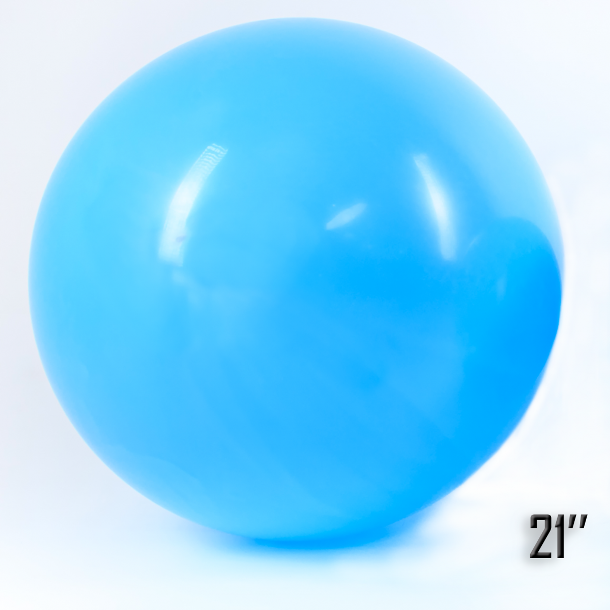

Шар гигант голубой 21" (52,5 см) Арт Шоу