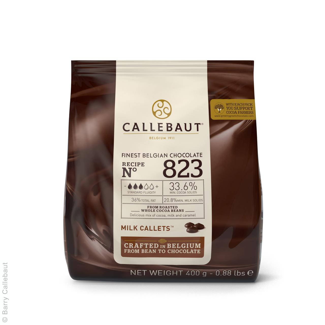 

Шоколад молочный 823 Callebaut (400г)