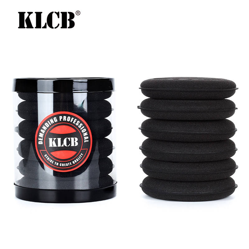 

Аппликатор поролоновый круглый черный G048 10*2 см KLCB