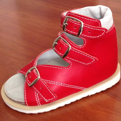 

Ортопедичне взуття, Босоніжки для дівчинки ortex "Весна" червоні. 24, да, Красный