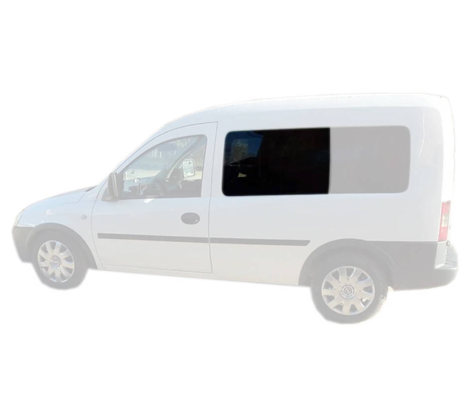 

Боковое стекло Opel Combo C (01-11) Переднее салонное Левое (Опель Комбо С), Зелёный