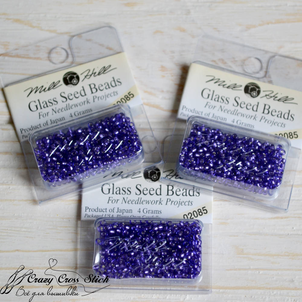 

Бисер Glass Seed Beads Mill Hill 02085