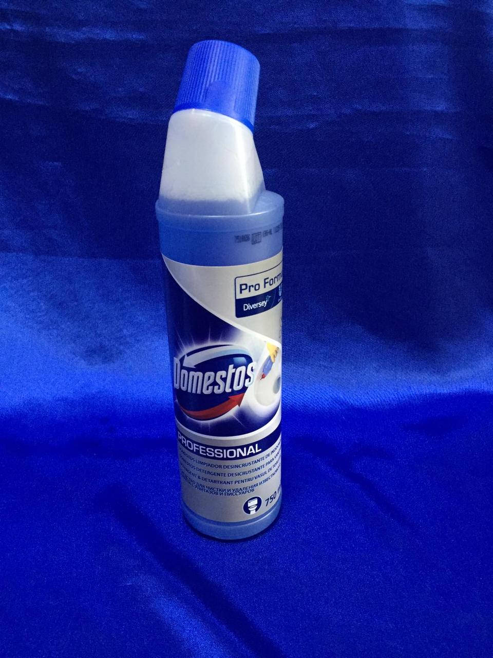 

Средство для чистки унитазов и писсуаров Domestos Professional с дозатором 750 мл