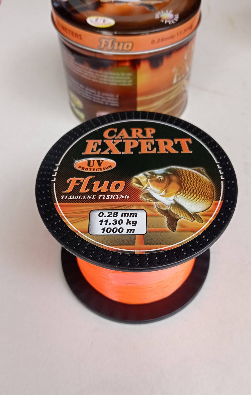 

Леска Energofish Carp Expert UV Fluo Orange 1000м 0.30мм. 0.28, Оранжевый
