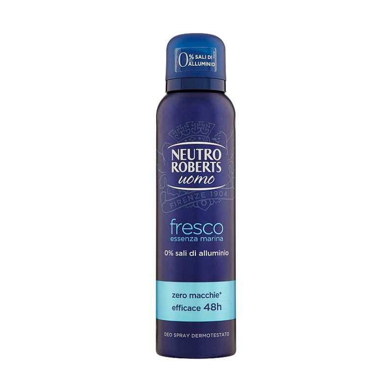 

ДЕЗОДОРАНТ СПРЕЙ MEN DEO UOMO FRESCO MARINA NEUTRO ROBERTS SPR.48h 150 ML.