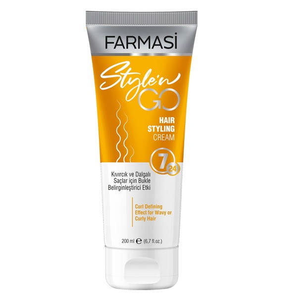 

Крем-стайлинг для кудрявых волос Farmasi