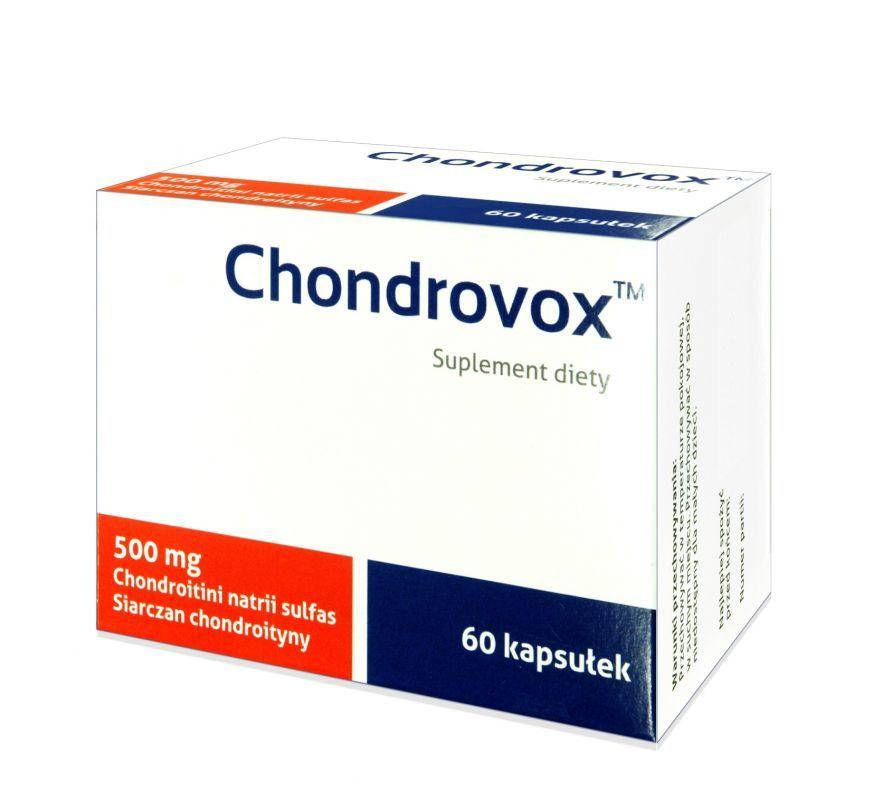 

Chondrovox - регенерация суставных хрящей, хондроитин, 500 мг, 60 кап.