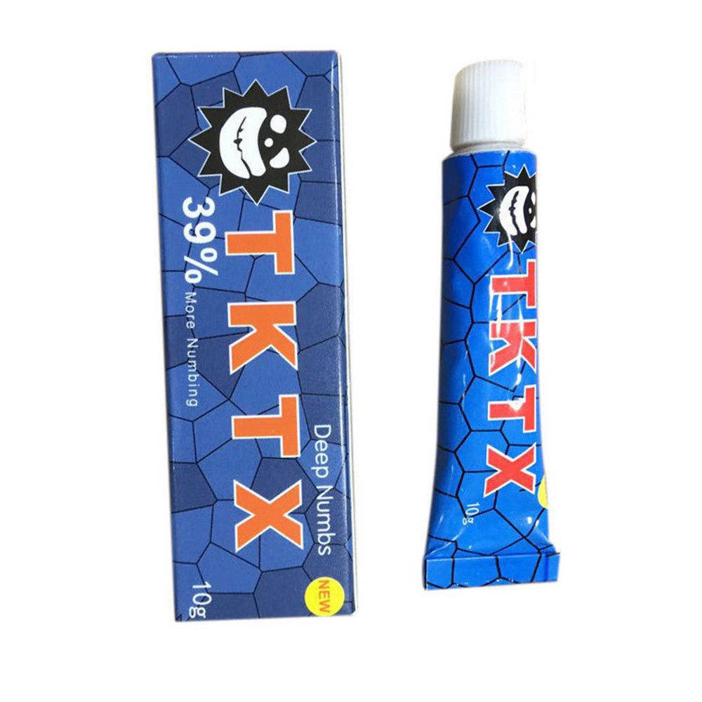 

Крем-анестетик местный с лидокаиноим и прилокаином противоотечный TKTX синий 40%