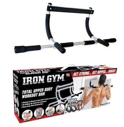 

Iron Gym Турник тренажер в дверной проем Айрон Жим