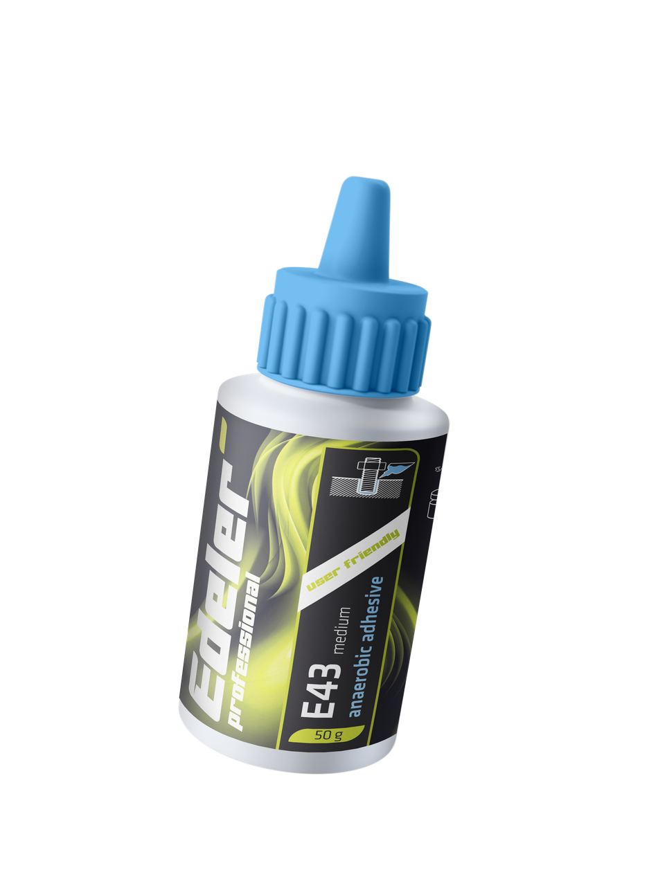 

Анаэробный клей-герметик для резьбовых соединений Edeler E43 50мл средней прочности