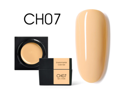 

Гель-краска Canni Color Mud Gel, 5г, №7 (кремово-желтый)