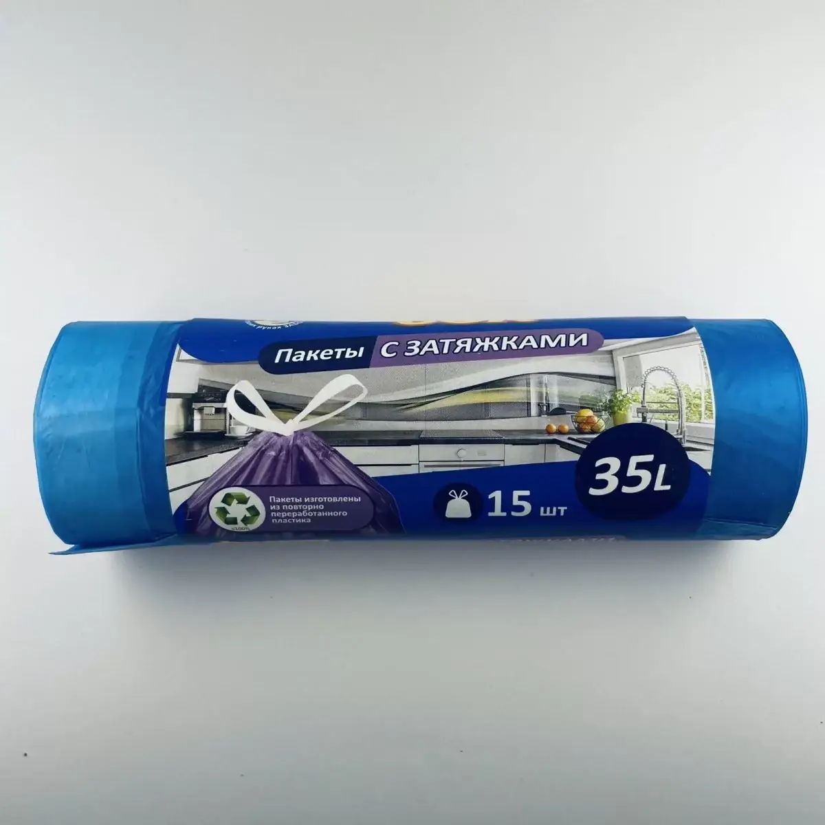 

Пакет для мусора с затяжкой Фрекен Бок 35л/15шт (30уп/мешок)