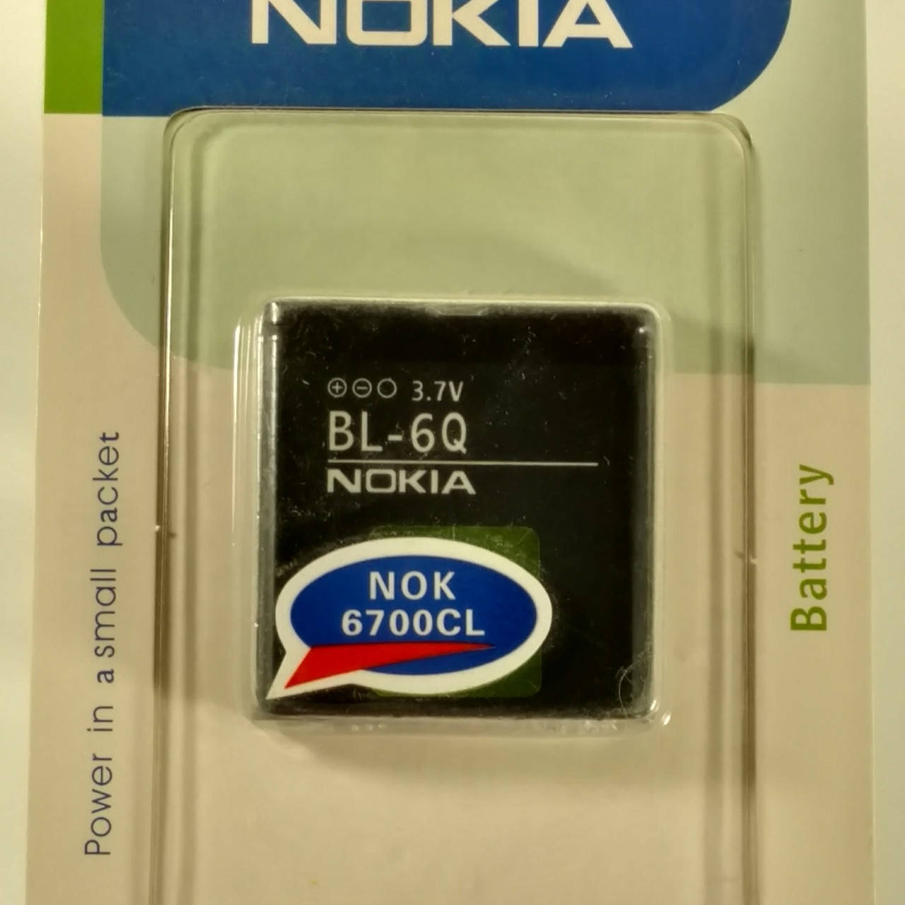 

Аккумуляторная батарея Nokia BL-6Q