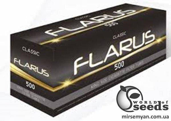 

Цигаркові гільзи з фільтром для набивання тютюном/Flarus/ 500шт