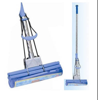 

Швабра с цельной ручкой из нержавейки и двойным отжимом (Т-1029-2)