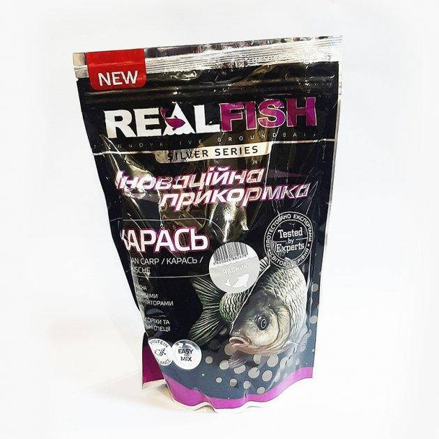 

Привада RealFish 1кг Карась Часник