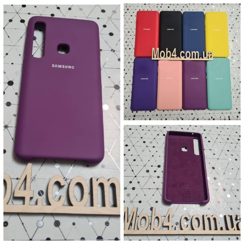 

Брендовый чехол накладка Silicone Cover для Samsung Galaxy (Самсунг) A9S, Разные цвета
