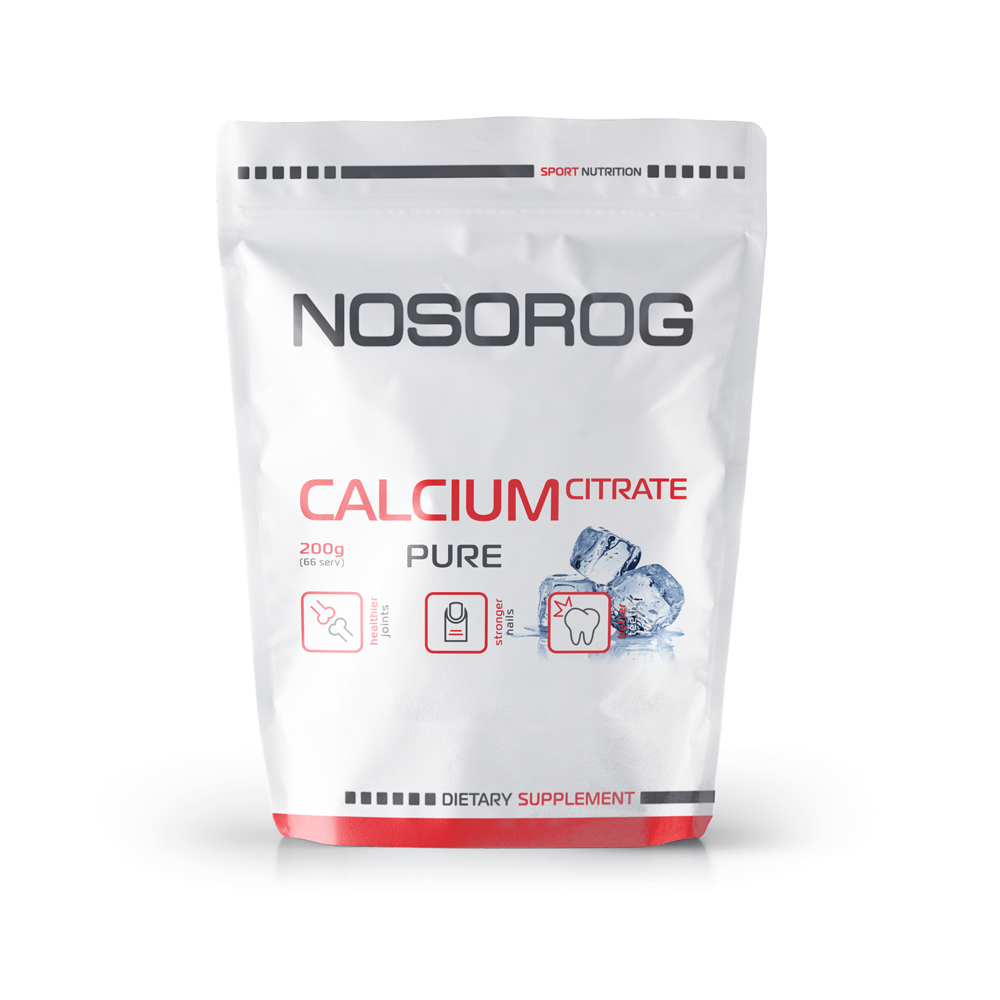 

Витамины цитрат кальция Носорог / Nosorog Nutrition Сalcium Citrate 200 г