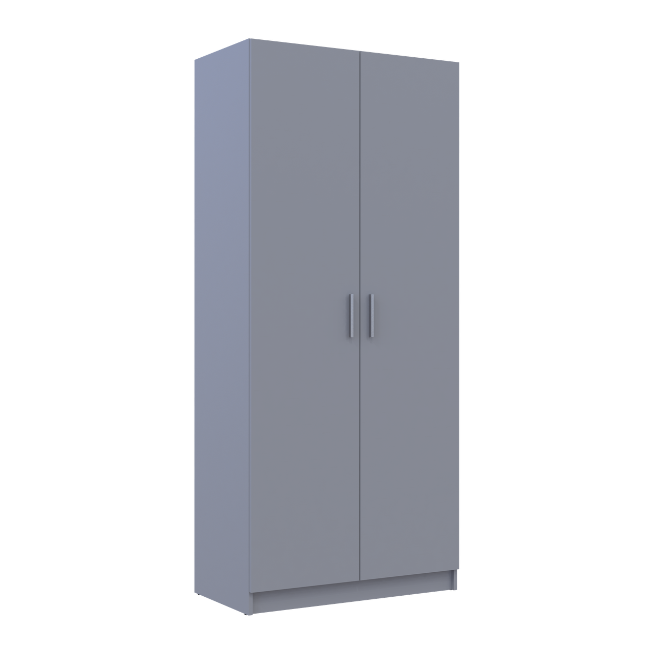 Шафа для одягу Doros Promo з полицями Сірий 2 ДСП 90х48х204 (80737770) 6