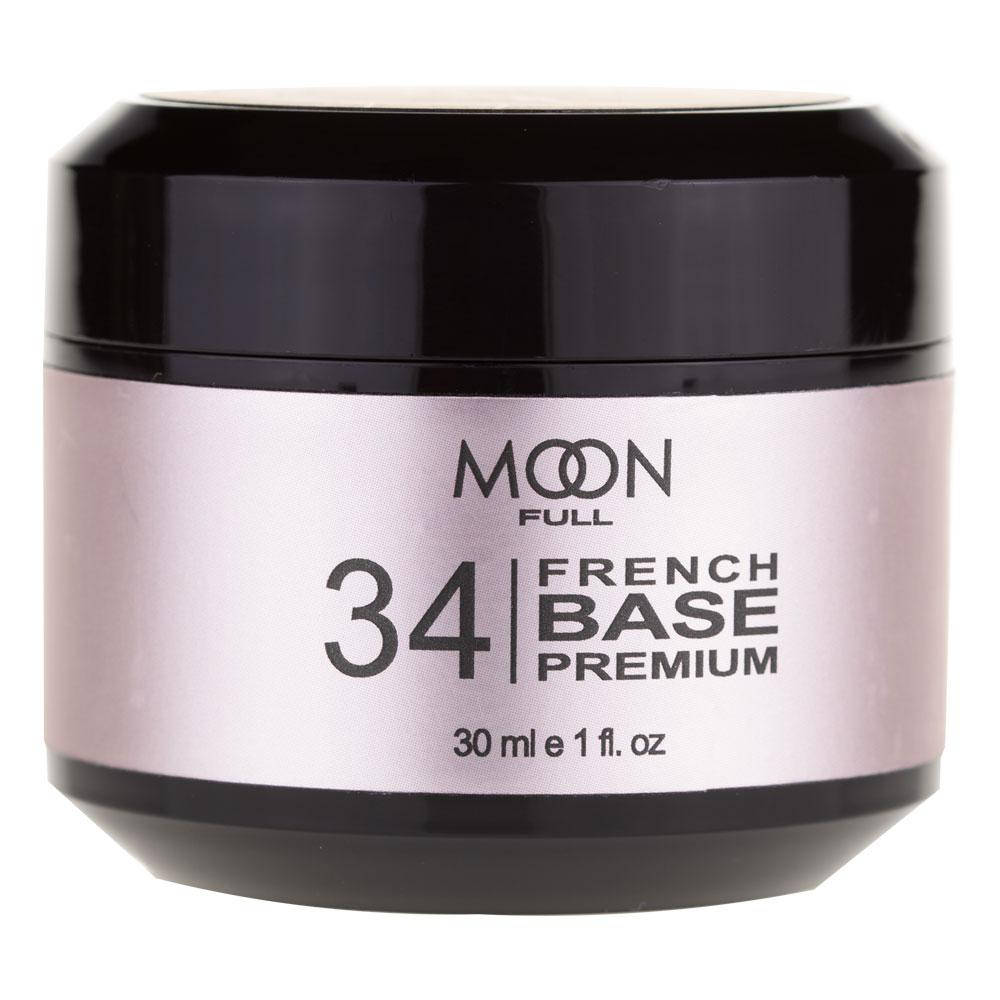 

MOON FULL Baza French Premium 30 мл №34 бело-бежевый светлый