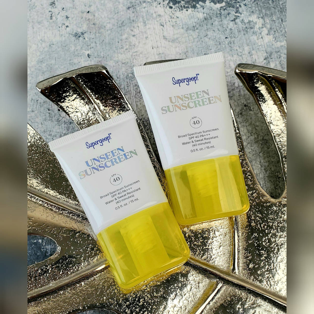 

Солнцезащитный крем Supergoop Unseen Sunscreen SPF 40 (15 ml)