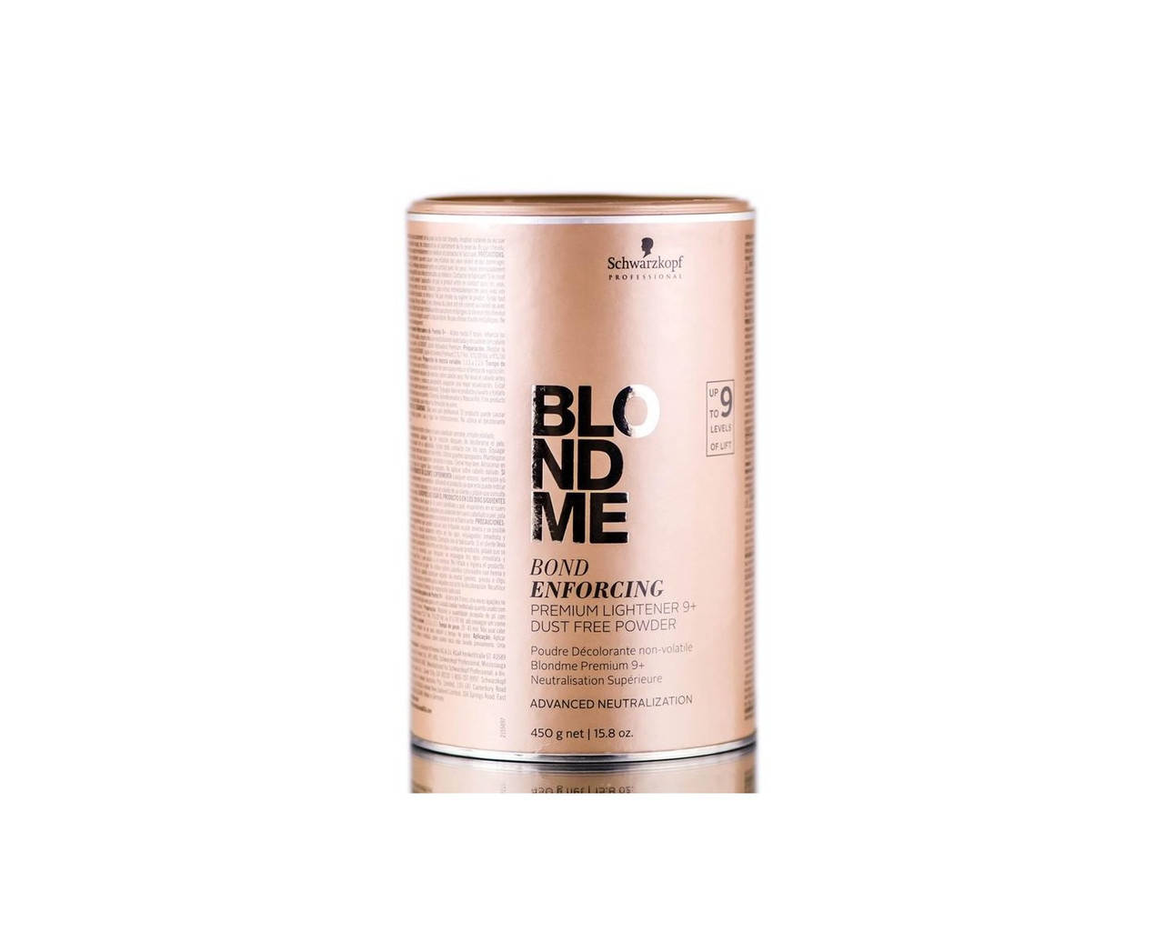 

Schwarzkopf Blondme Bond Enforcing Premium Lightener 9+ Dust Free Powder Обесцвечивающая пудра, 450 г