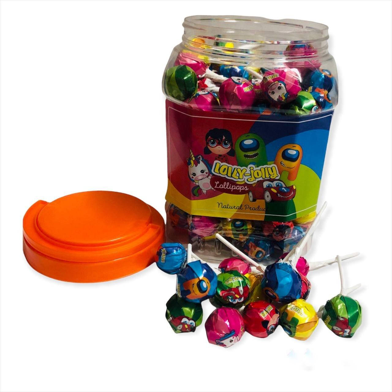 

Леденцы на палочке Чупа Чупс РОКС Lolly-jolly 120 шт