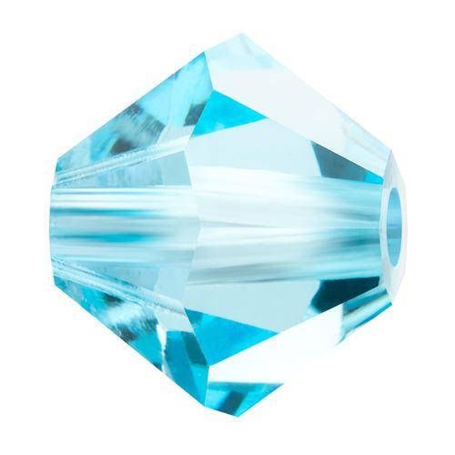 

Хрустальные биконусы Preciosa (Чехия) 3 мм Aqua Bohemica, Голубой