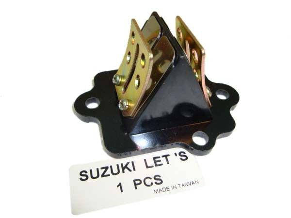 

Лепестковый клапан Suzuki LET`S, LET`S ІІ "STEEL MARK"