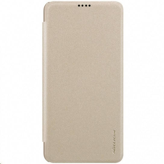 

Чехол книжка Nillkin для Xiaomi Mi 8 Lite / Mi 8 X Sparkle ser. золотистый