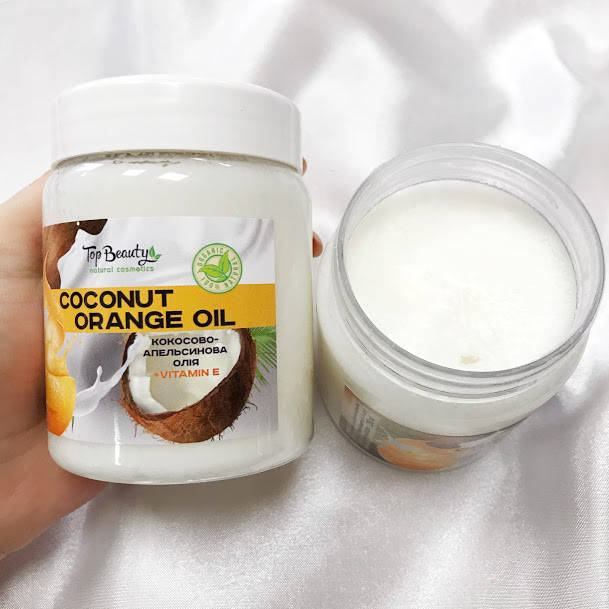 

Ароматизированное кокосовое масло для волос и тела "Апельсин" Top Beauty 250 мл