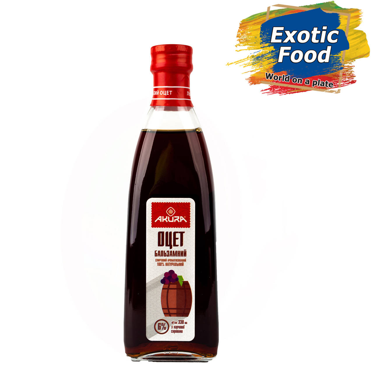 

Уксус бальзамный ТМ "AKURA", 330 мл