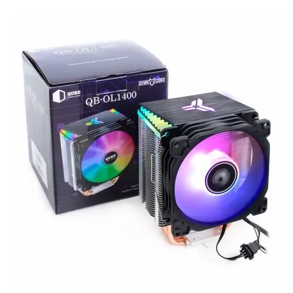 

Кулер QUBE OL1400 Black процессорный