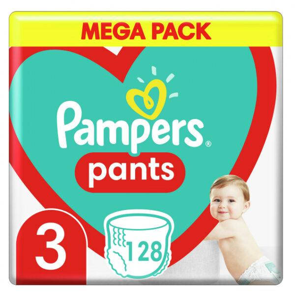 

Подгузники - трусики Pampers Pants Размер 3 (6-11 кг), 128 шт
