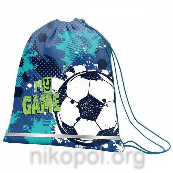 

Сумка для обуви SMART "My Game" (Футбол) SB-10, 40х31см