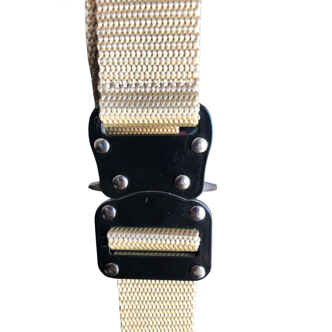 

Ремень тактический Tactical койот металлическая пряжка, Кофе с молоком