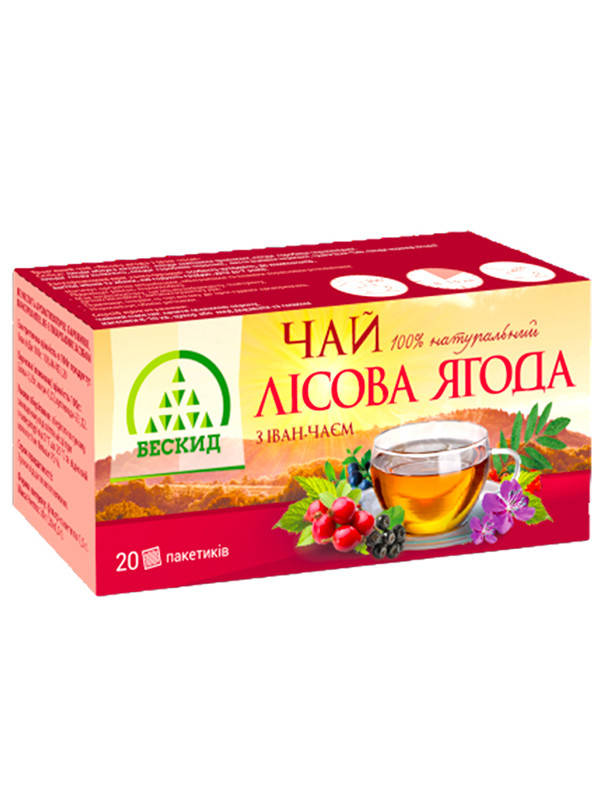 

Травяной чай «Лесная ягода» (20 пакетиков) (Карпатский чай )