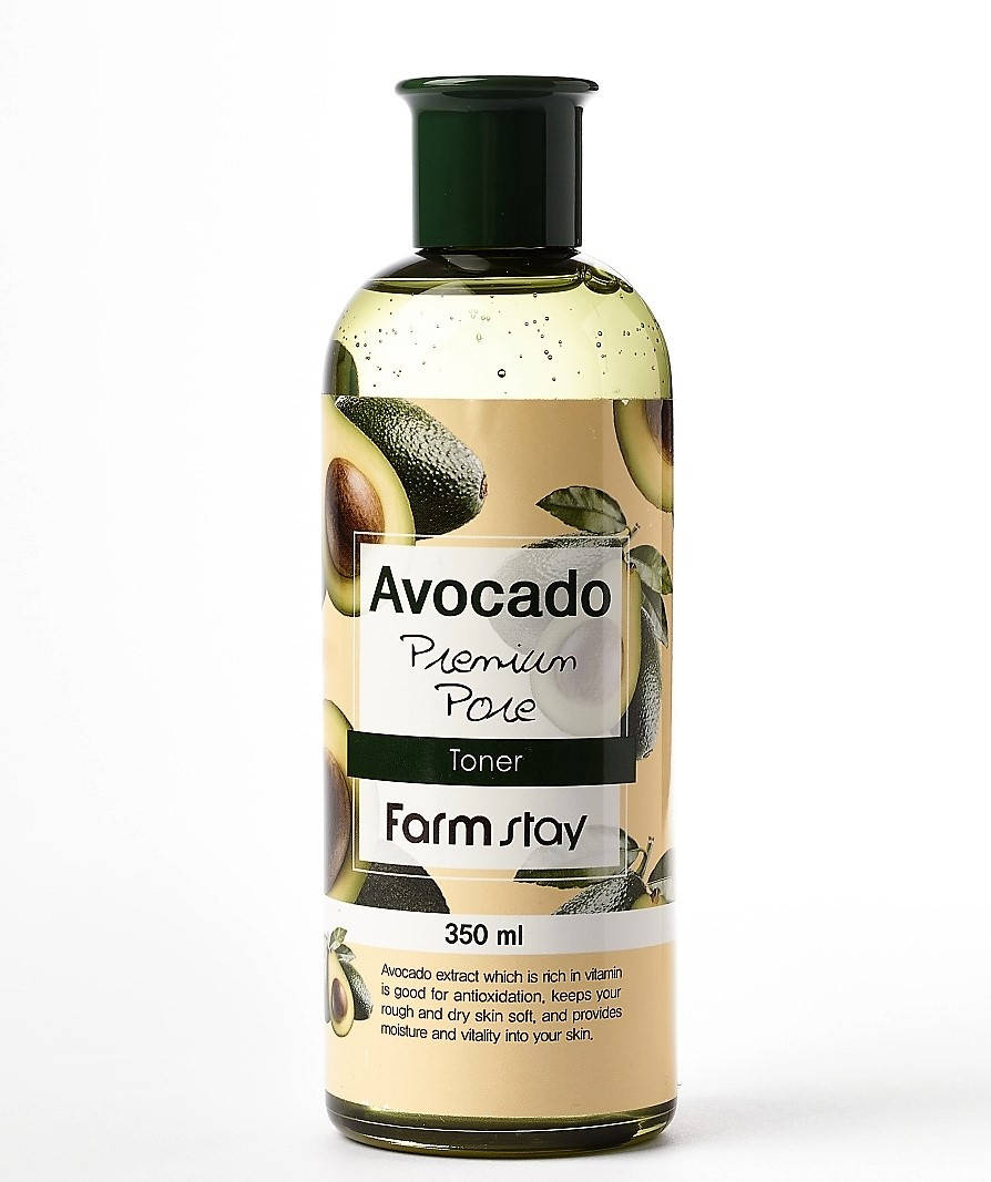 

Тонер для лица с экстрактом авокадо FarmStay Avocado Premium Pore Toner 350 мл