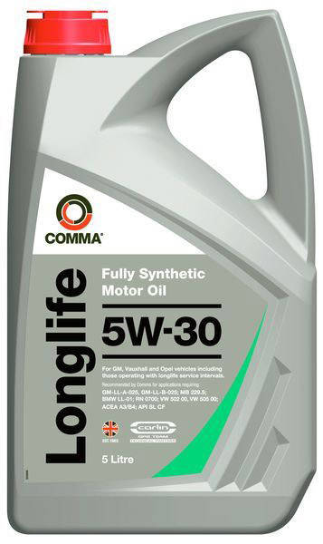 

Масло моторное LONG LIFE 5W30 5L COMMA