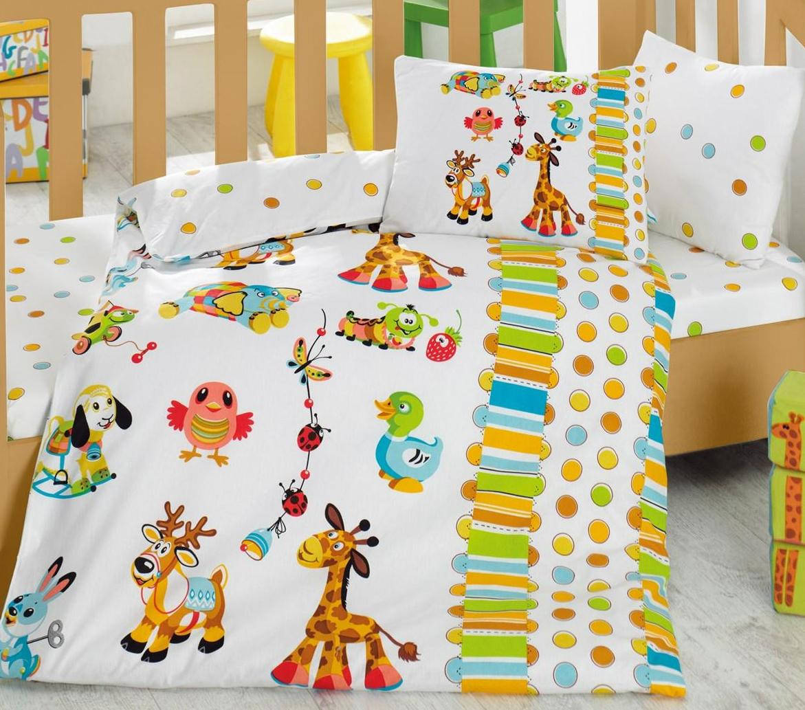 

Детское постельное белье Cotton Box Oyun Bahçesi, Салатовый