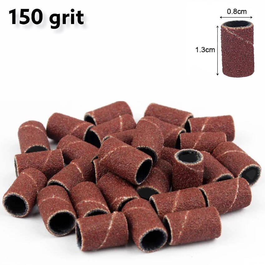 

Шлифовальная насадка / барабанчик для фрезера, упаковка 100 шт. 150 грит.