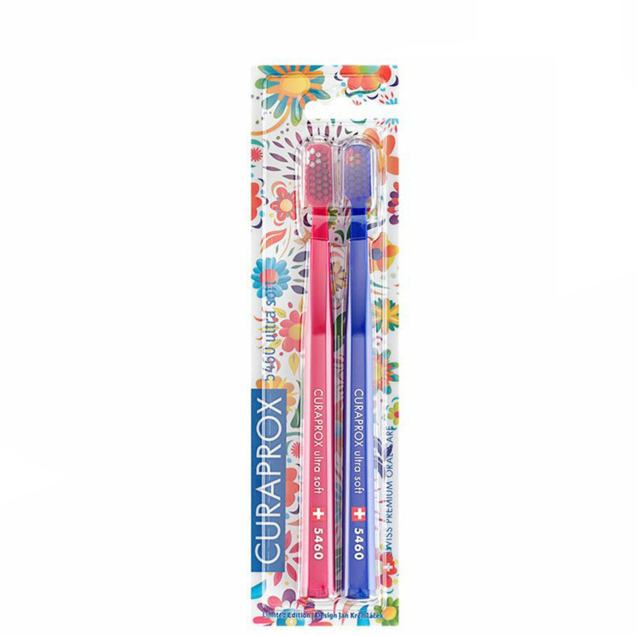 

Набор зубных щеток Curaprox 5460 HAWAII EDITION Ultra Soft (розовая и синяя) 2 шт