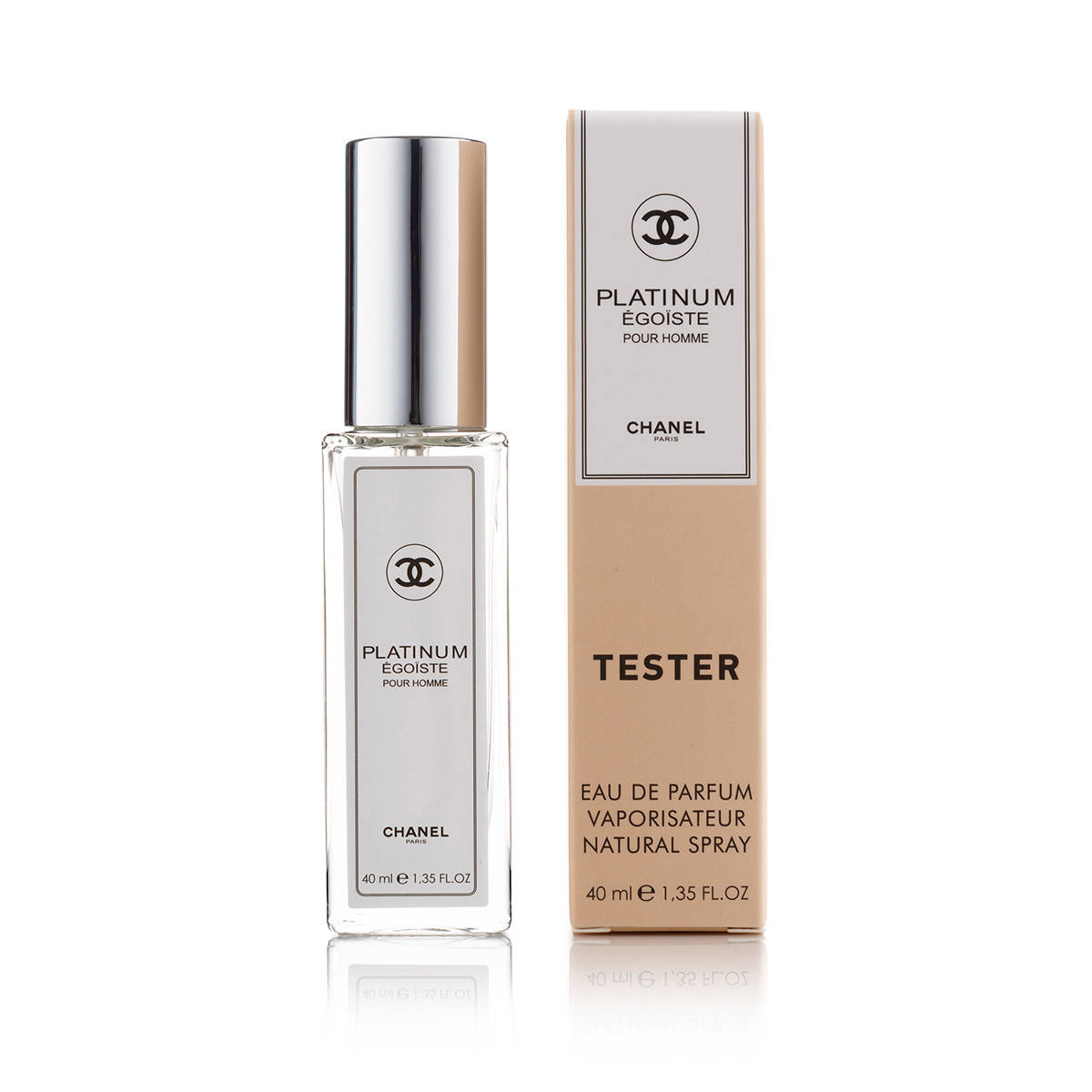 

Мини парфюм тестер мужской 40 мл Egoiste Platinum (14)