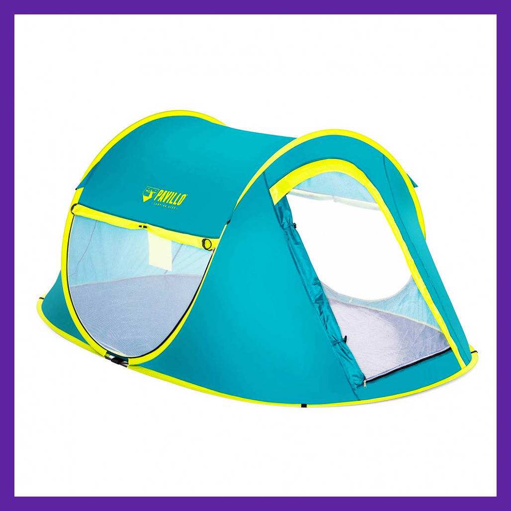 

Палатка BESTWAY 68086 для 2-х чел с навесом 235х145х100 см детские игровые палатки и домики яркие, Разные цвета