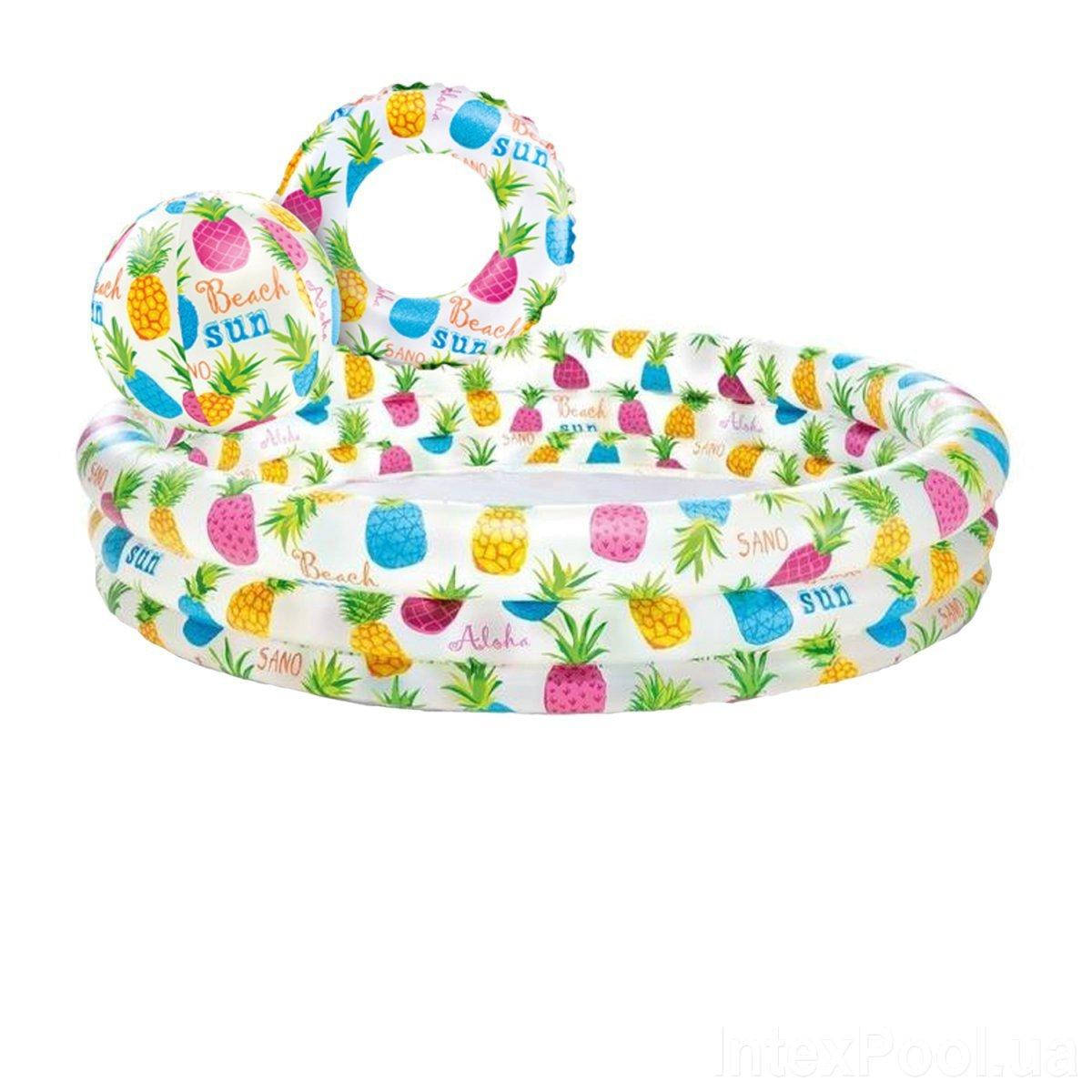 

Детский бассейн 3 в1 INTEX 59469 132 см Х 28 см