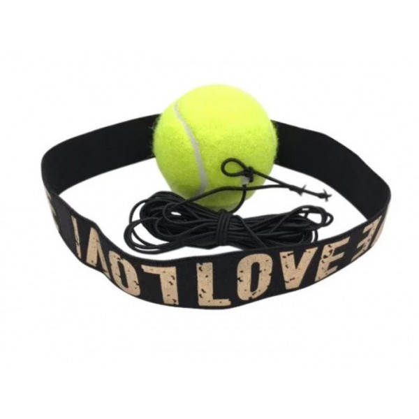 

Тренажер эспандер для бокса повязка на голову с мячиком Boxing Ball B4-09 182543