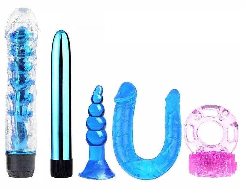 

Супер набор 5 X toys Super Orgazm, Серебристый