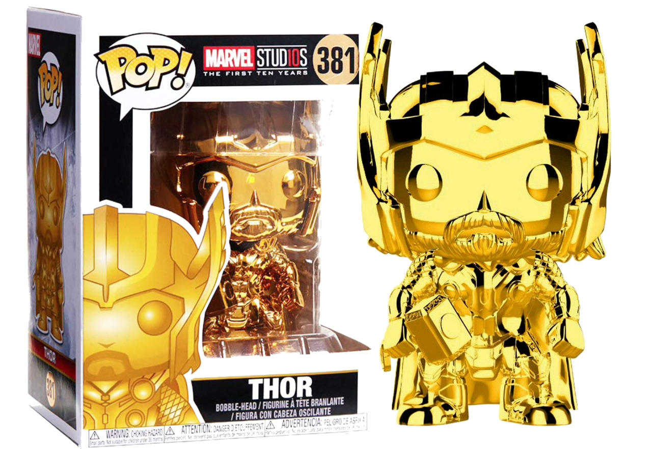 

Фигурка Funko Pop Фанко Поп Marvel Studios Thor (Chrome) Тор 10 см MS Т 381