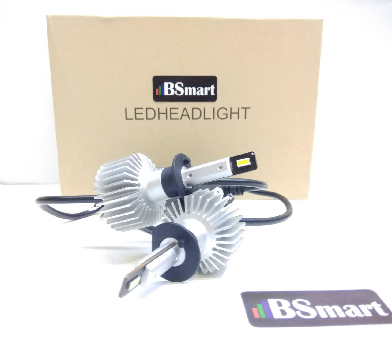 

Светодиодные автолампы LED BSmart Extra 7S H1 50Вт 8000Лм 12-24В 5500K Canbus
